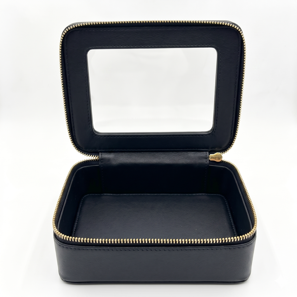 Single Zip Case - Jet Black