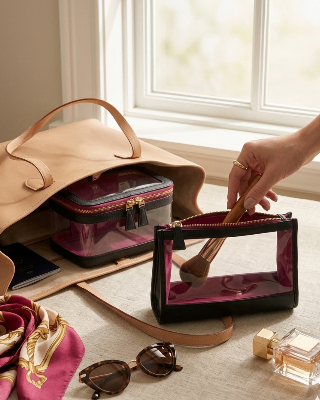 Velvet View Case Combo - Midnight Rose