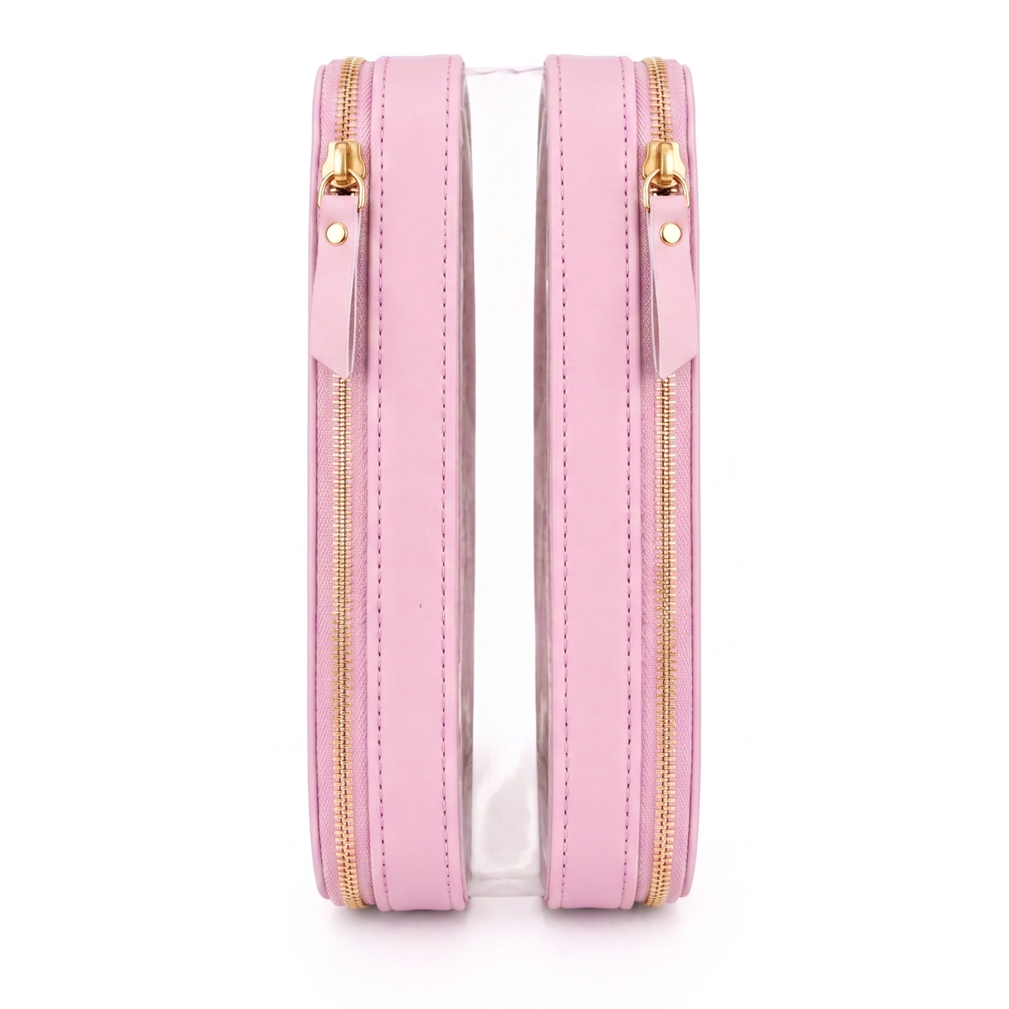 Double Zip Case - Pink Aura