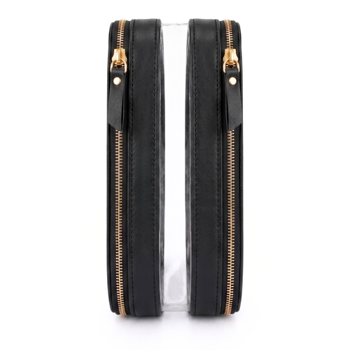 Double Zip Case - Jet Black
