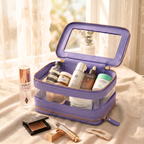 Double Zip Case - Lilac