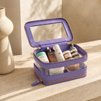 Double Zip Case - Lilac