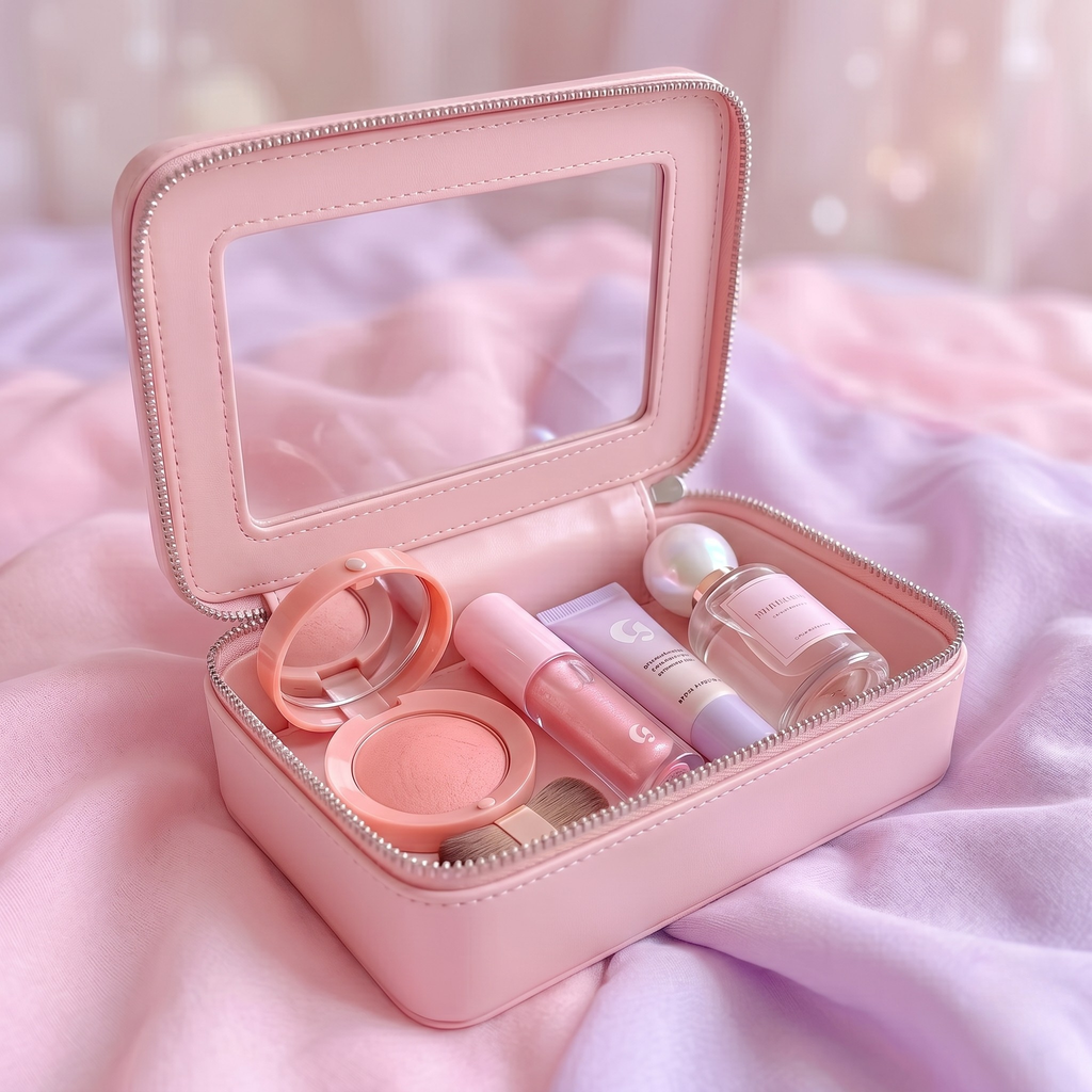 Single Zip Case - Peach Aura