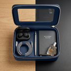 Single Zip Case - Midnight Blue