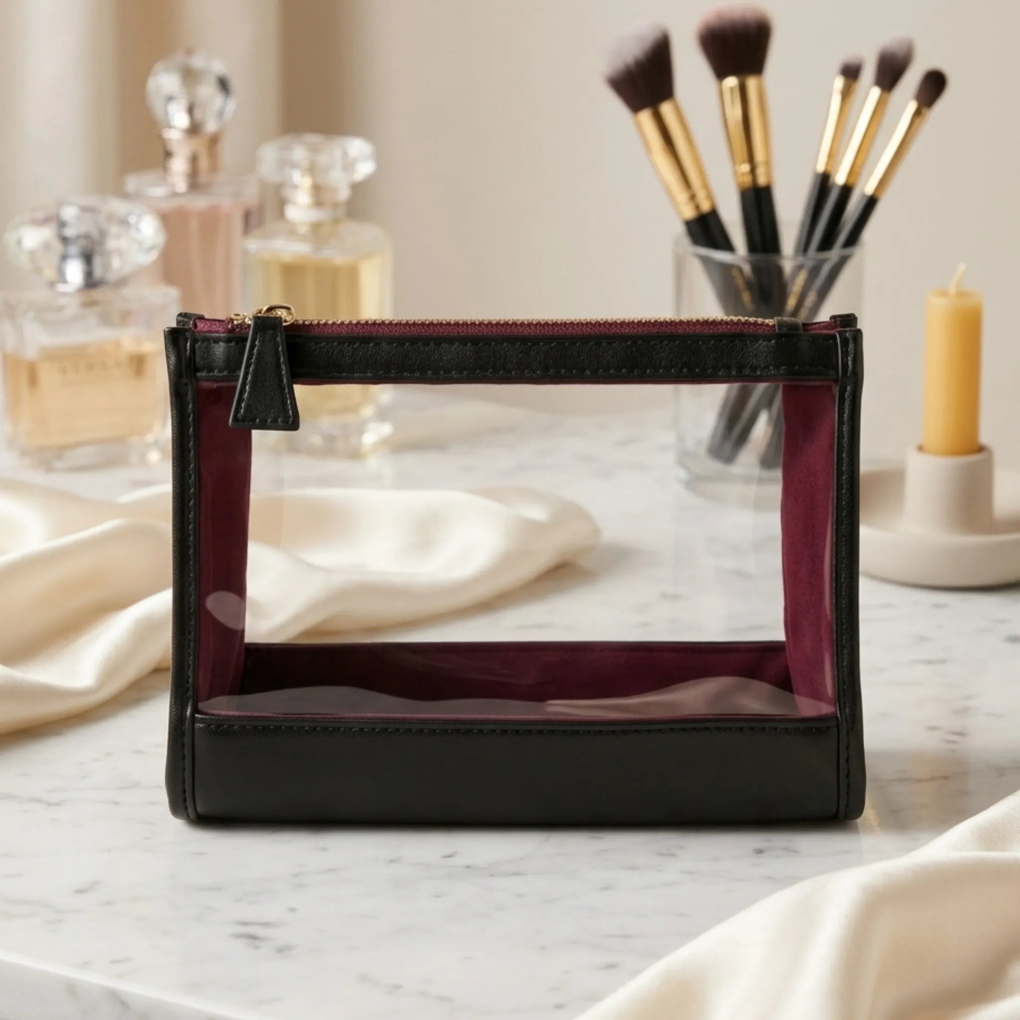 Velvet View Slim Case - Midnight Rose