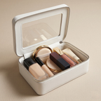 Single Zip Case - Ivory