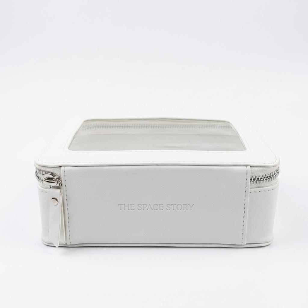 Single Zip Case - Ivory