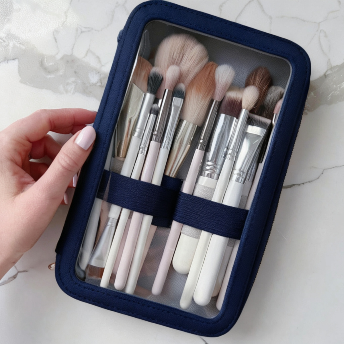 The Brush Bar Case in Midnight Blue