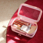 Double Zip Case - Pink Aura