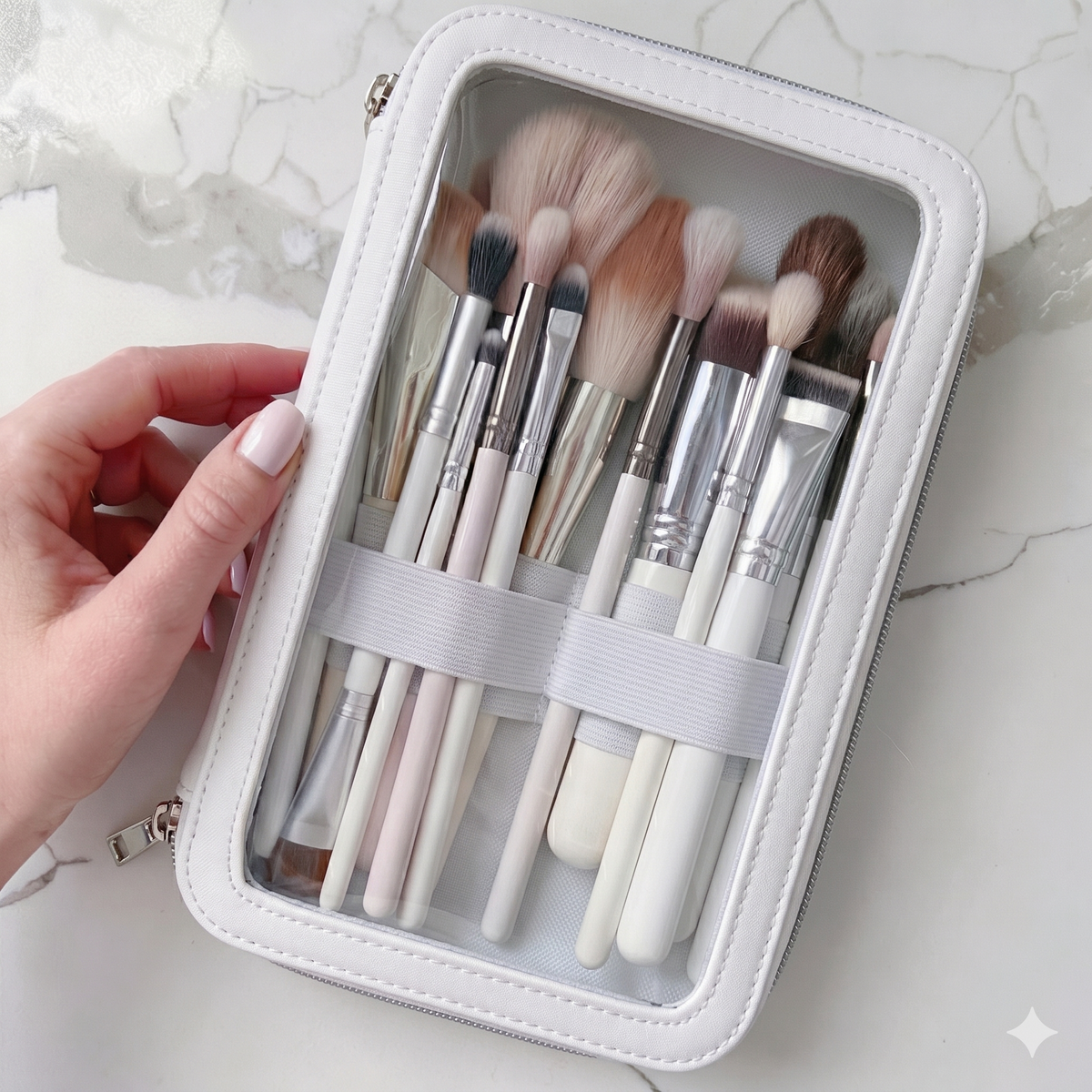 The Brush Bar Case in Ivory