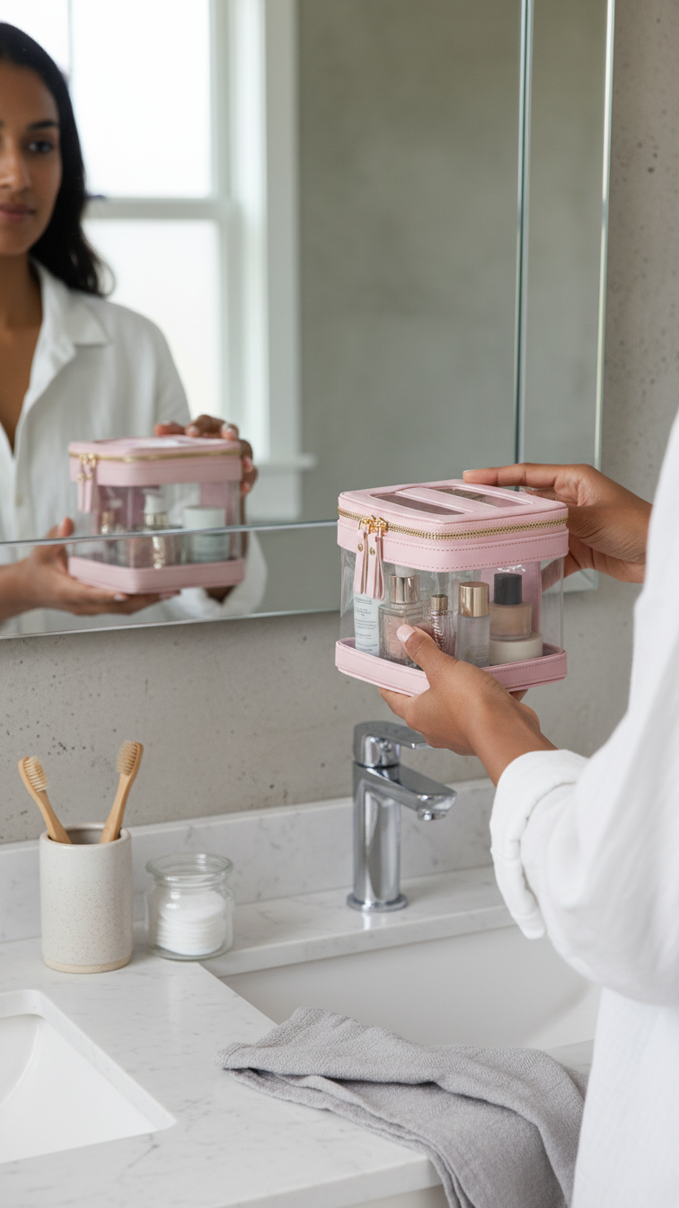 Stand Up Case - Pink Aura